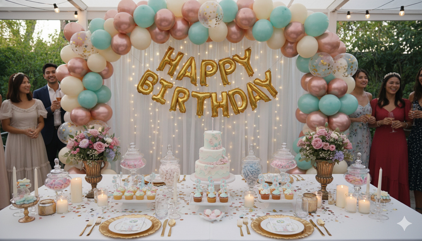 Birthday Party Styling Service